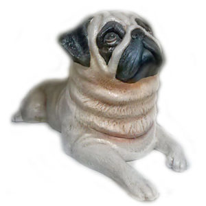 Stor liggande bulldog