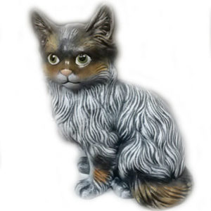 Sittande katt
