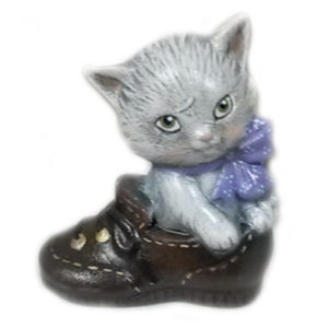 Liten katt i sko