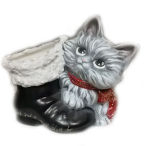 Sko med katt liten