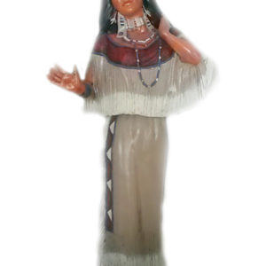 Stor indiankvinna