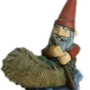 Tomte i kanot