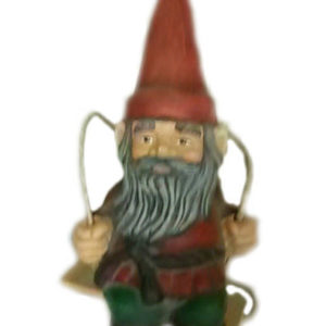 Tomte på gunga