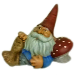 Tomte på svamp